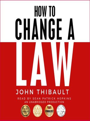 cover image of How to Change a Law